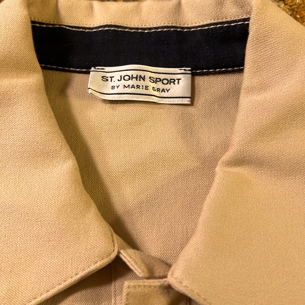 St John Jacket Button Front Size 12